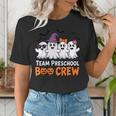 Team Preschool Boo Crew Halloween Teacher Student Costume Women's T-Shirt, funny gift Team Preschool Boo Crew Halloween Teacher Student Costume Women's T-Shirt, funny gift