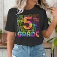 Tie Dye 5th Grade Typography Team Fifth Grade Teacher For Men Women Girls Kids Women's T-Shirt, funny gift