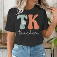 TK Teacher Retro Groovy Vintage Happy First Day Of School Women's T-Shirt, Groovy Teacher Shirts, funny gift TK Teacher Retro Groovy Vintage Happy First Day Of School Women's T-Shirt, Groovy Teacher Shirts, funny gift