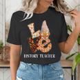 History Teacher Love Autumn Fall Gnome For Teachers For Men Women Women's T-Shirt, History Teacher Shirts, funny gift History Teacher Love Autumn Fall Gnome For Teachers For Men Women Women's T-Shirt, History Teacher Shirts, funny gift