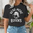 Vintage Halloween Teacher Women Reading Read More Books Women's T-Shirt, funny gift