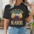 Vintage Take Me To Your Readers English Teacher Alien Space Men Women Women's T-Shirt, English Teacher Shirts, funny gift
