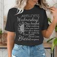 Wellness Wednesday Nurse Counselor Teacher Quotes Women's T-Shirt, funny gift