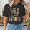 Wild About Learning Teacher Back To School Teaching Women's T-Shirt, funny gift Wild About Learning Teacher Back To School Teaching Women's T-Shirt, funny gift