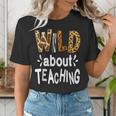 Wild About Teaching Teacher Student First Day Of School Women's T-Shirt, funny gift Wild About Teaching Teacher Student First Day Of School Women's T-Shirt, funny gift