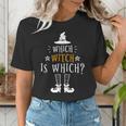Which Witch Is Which Halloween Grammar Teacher Costume Women's T-Shirt, funny gift