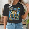 World Down Syndrome Day Awareness T21 Teacher Women Men Kids Women's T-Shirt, funny gift