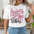 4th Fourth Grade Vibes Back To School Coquette Teacher Girl Women's T-Shirt, 4th Grade Teacher Shirts, funny gift