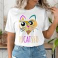 Abstract Cat Art Picatsso Shirt For Art Teachers Women's T-Shirt, funny gift Abstract Cat Art Picatsso Shirt For Art Teachers Women's T-Shirt, funny gift