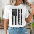 ASL Flag Sign Language Deaf ASL Teacher For Men Women Women's T-Shirt, funny gift