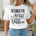 Athlete Plus Artist Equals Dancer Ballerina Teacher Student For Men Women Kids Women's T-Shirt, funny gift Athlete Plus Artist Equals Dancer Ballerina Teacher Student For Men Women Kids Women's T-Shirt, funny gift