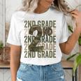 Camo Team 2nd Grade Squad Back To School Teacher Kids Boys Women's T-Shirt, 2nd Grade Teacher Shirts, funny gift