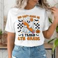 You Can't Scare Me I Teach 6th Grade Retro Teacher Halloween Women's T-Shirt, funny gift You Can't Scare Me I Teach 6th Grade Retro Teacher Halloween Women's T-Shirt, funny gift
