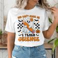 You Can't Scare Me I Teach Science Retro Teacher Halloween Women's T-Shirt, Science Teacher Shirts, funny gift You Can't Scare Me I Teach Science Retro Teacher Halloween Women's T-Shirt, Science Teacher Shirts, funny gift