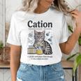 Cation Shirt Cat Science Chemistry Teacher Chemist Pun Women's T-Shirt, Science Teacher Shirts, funny gift Cation Shirt Cat Science Chemistry Teacher Chemist Pun Women's T-Shirt, Science Teacher Shirts, funny gift