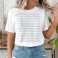 College Ruled Lined Paper Student Teacher Professor Costume Women's T-Shirt, funny gift College Ruled Lined Paper Student Teacher Professor Costume Women's T-Shirt, funny gift