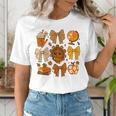 Coquette Teach Teacher Bows Thanksgiving Turkey Fall Autumn Women's T-Shirt, funny gift Coquette Teach Teacher Bows Thanksgiving Turkey Fall Autumn Women's T-Shirt, funny gift