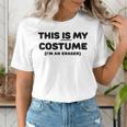 THIS IS MY COSTUME Eraser Teacher Halloween Costume Women's T-Shirt, funny gift THIS IS MY COSTUME Eraser Teacher Halloween Costume Women's T-Shirt, funny gift