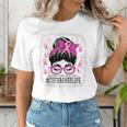 CTE Teacher In October We Wear Pink Breast Cancer Awareness Women's T-Shirt, funny gift CTE Teacher In October We Wear Pink Breast Cancer Awareness Women's T-Shirt, funny gift