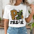 Cute Camo Pre K Back To School Teacher Kid Preschool Women's T-Shirt, funny gift