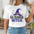 ESL Teacher Witch Halloween Matching Group Costume Women's T-Shirt, Esl Teacher Shirts, funny gift ESL Teacher Witch Halloween Matching Group Costume Women's T-Shirt, Esl Teacher Shirts, funny gift