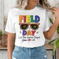 Field Day 2025 Let The Games Begin Kids Boys Girls Teachers Women's T-Shirt, funny gift Field Day 2025 Let The Games Begin Kids Boys Girls Teachers Women's T-Shirt, funny gift