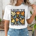 Growth Not Perfection Abstract Florals SPED Teacher Women's T-Shirt, funny gift Growth Not Perfection Abstract Florals SPED Teacher Women's T-Shirt, funny gift