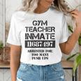 Halloween Gym Teacher Prisoner Costume Women's T-Shirt, funny gift Halloween Gym Teacher Prisoner Costume Women's T-Shirt, funny gift