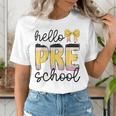 Hello Pre-K Preschool Back To School First Day Teacher Kids Women's T-Shirt, funny gift Hello Pre-K Preschool Back To School First Day Teacher Kids Women's T-Shirt, funny gift