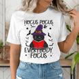 Hocus Pocus Everybody Focus Halloween Teacher For Men Women Women's T-Shirt, funny gift Hocus Pocus Everybody Focus Halloween Teacher For Men Women Women's T-Shirt, funny gift