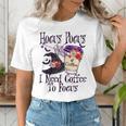 Hocus Pocus I Need Coffee To Focus Halloween Teacher Women's T-Shirt, funny gift Hocus Pocus I Need Coffee To Focus Halloween Teacher Women's T-Shirt, funny gift