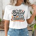 I'm Batty About My Students Watercolor Bat Teacher Halloween Women's T-Shirt, funny gift I'm Batty About My Students Watercolor Bat Teacher Halloween Women's T-Shirt, funny gift