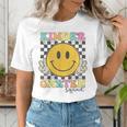 Kindergarten Squad Smile Face Teachers Kids Back To School Women's T-Shirt, funny gift Kindergarten Squad Smile Face Teachers Kids Back To School Women's T-Shirt, funny gift