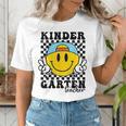 Kindergarten Teacher Hippie Smile Face Back School Women's T-Shirt, funny gift Kindergarten Teacher Hippie Smile Face Back School Women's T-Shirt, funny gift