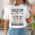 Love Job For Little Reasons Daycare Teacher Graphic Women's T-Shirt, funny gift Love Job For Little Reasons Daycare Teacher Graphic Women's T-Shirt, funny gift
