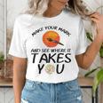 Make Mark Paintbrush International Dot Day Art Teacher Women's T-Shirt, funny gift Make Mark Paintbrush International Dot Day Art Teacher Women's T-Shirt, funny gift