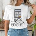 Math Teacher Costume Tshirt Halloween High School Calculator Women's T-Shirt, funny gift Math Teacher Costume Tshirt Halloween High School Calculator Women's T-Shirt, funny gift