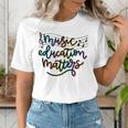 Music Education Matters Music Teacher Appreciation Women Women's T-Shirt, funny gift Music Education Matters Music Teacher Appreciation Women Women's T-Shirt, funny gift