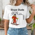 Nerdy Slope Dude Geometry Algebra Math Teacher Women's T-Shirt, funny gift