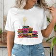 Reading Books Librarian Reader Nerd I'm Ok Teacher School Women's T-Shirt, funny gift
