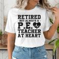 Retirement But Always A Pe Teacher At Heart Pride Shirt Women's T-Shirt, Pe Teacher Shirts, funny gift Retirement But Always A Pe Teacher At Heart Pride Shirt Women's T-Shirt, Pe Teacher Shirts, funny gift
