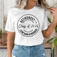Retirement Class Of 2026 Count Down Progress Retired Teacher Women's T-Shirt, funny gift