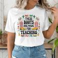 These Boots Are Made Teaching Western Cowboy Teacher Women's T-Shirt, funny gift These Boots Are Made Teaching Western Cowboy Teacher Women's T-Shirt, funny gift