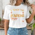 I Teach The Cutest Pumpkins In The Patch Shirt Teacher Women's T-Shirt, funny gift I Teach The Cutest Pumpkins In The Patch Shirt Teacher Women's T-Shirt, funny gift