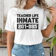 Teacher Life Jail Inmate Prisoner Halloween Costume Women's T-Shirt, funny gift Teacher Life Jail Inmate Prisoner Halloween Costume Women's T-Shirt, funny gift