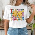 Teacher Pencil Coquette Bow Back To School Teacher Women's T-Shirt, funny gift
