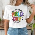 Teacher Student Field Day Let The Games Begin Field Day Women's T-Shirt, funny gift Teacher Student Field Day Let The Games Begin Field Day Women's T-Shirt, funny gift