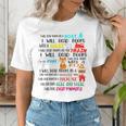 Teacher I Will Read Book On Boat Kids Women Bookworm Women's T-Shirt, funny gift