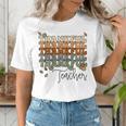 Thankful Teacher Thanksgiving Fall Pumpkin Turkey Women's T-Shirt, funny gift Thankful Teacher Thanksgiving Fall Pumpkin Turkey Women's T-Shirt, funny gift