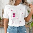 I Wear Pink For My Teacher Breast Cancer Awareness Support Men Women Women's T-Shirt, funny gift I Wear Pink For My Teacher Breast Cancer Awareness Support Men Women Women's T-Shirt, funny gift